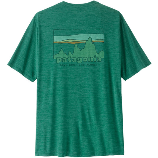 Camicie casual Uomo Patagonia - M's Cap Cool Daily Shirt - '73 Skyline - Verde
