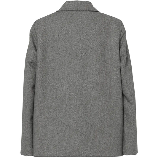 Chaquetas y Blazers De Traje Mujer Piezas - Pcbianca Ls Blazer Jacket Noos - Negro