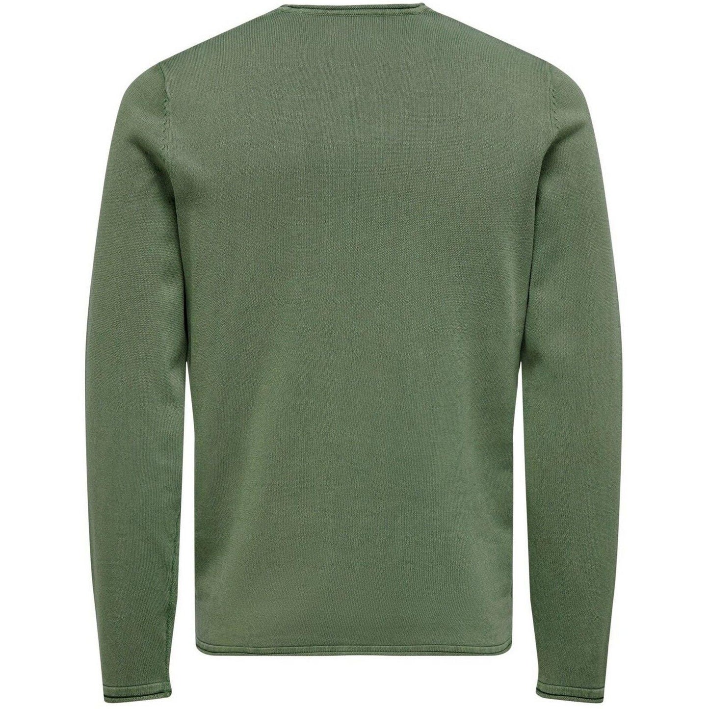 Maglioni Uomo Only & Sons - Onsgarson Life 12 Wash Crew Knit Noos - Verde
