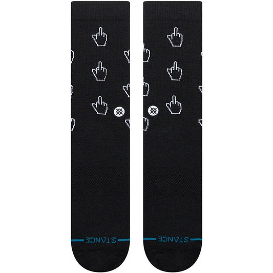 Calze Unisex Stance - Cursor Crew - Nero