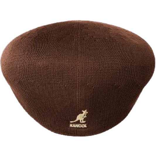 Unisex Kangol Baskenmützen und Mützen – Tropic 504 – Braun