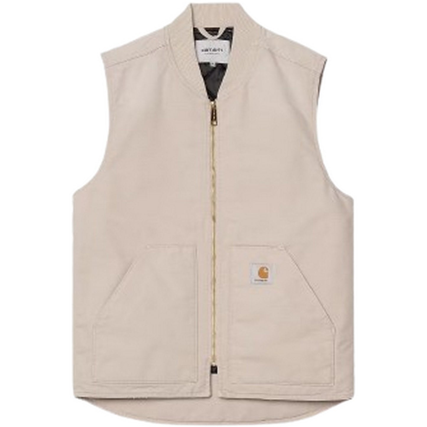 Carhartt Wip Herrenweste – Klassische Weste – Weiß