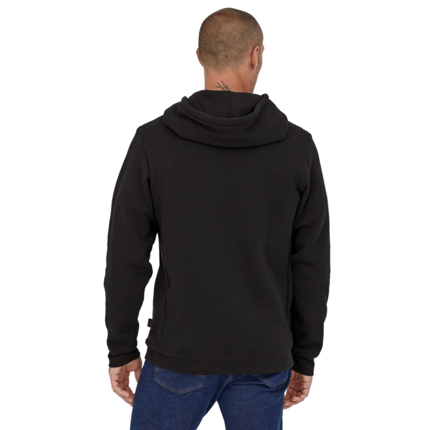 Męskie bluzy z kapturem Patagonia – M's P-6 Logo Uprisal – czarne