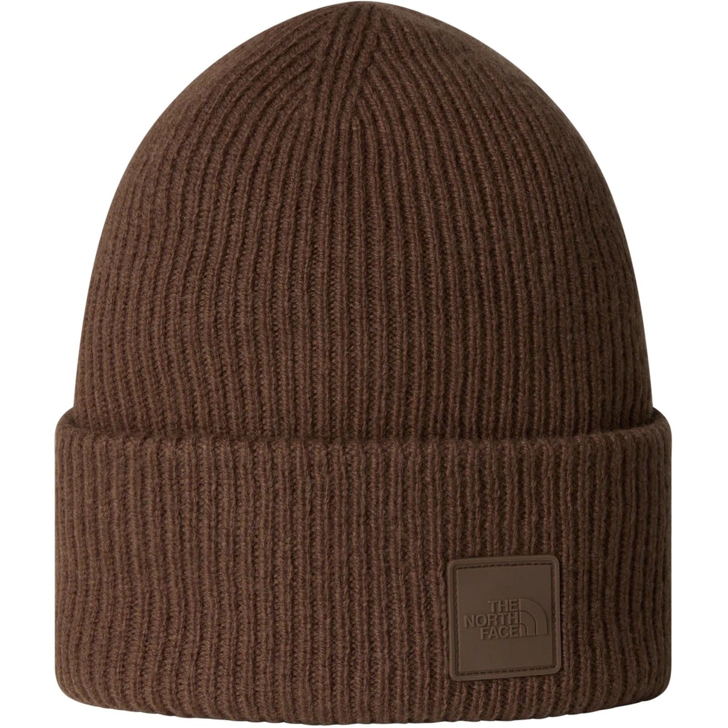 The North Face Unisex Knitted Beanies - Urban Patch Beanie - Brown