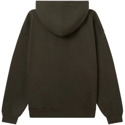 Felpe con cappuccio Uomo Obey - Lowercase Pigment Hood Fleece - Verde