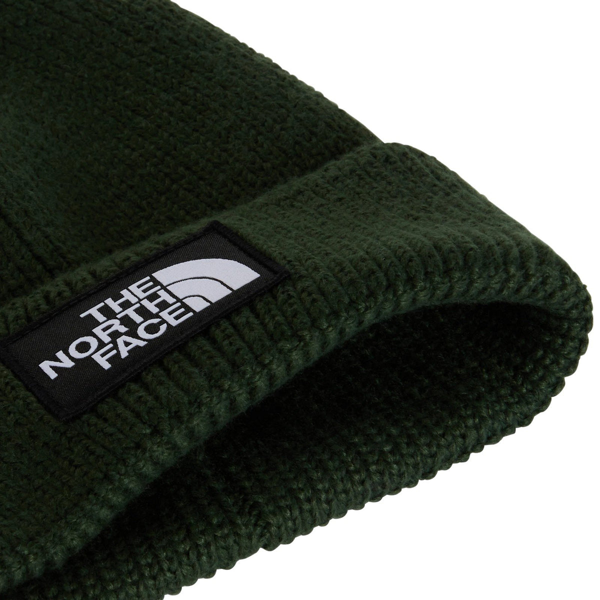 Berretti in maglia Unisex The North Face - Tnf Logo Box Cuffed Beanie - Verde
