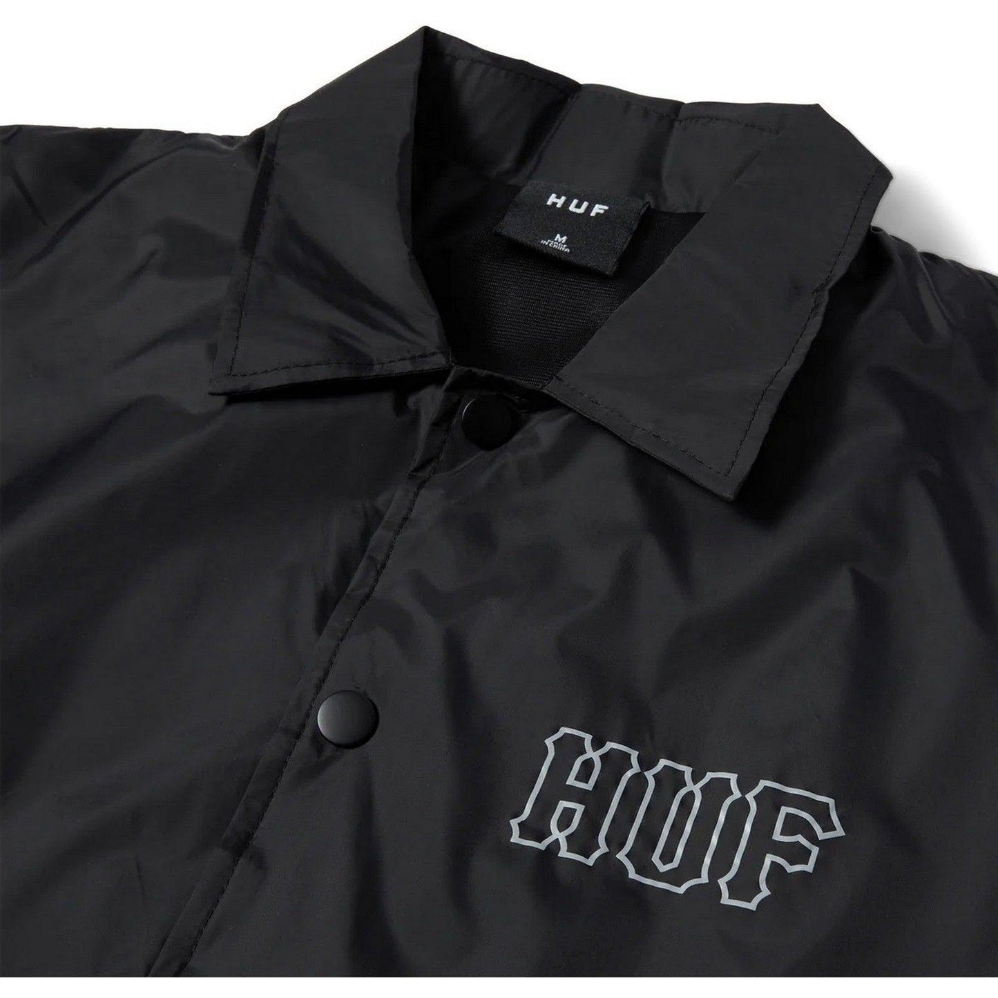 Giacche Uomo Huf - Huf Set H Coaches Jacket - Nero
