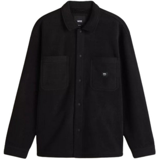 Camisas informales para hombre Vans - Penmar Heavyweight Polar Fleece Shacket - Negro