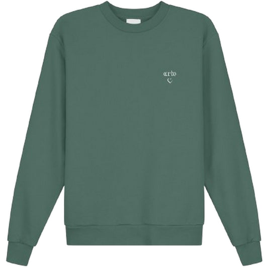 Felpe senza cappuccio Uomo Arte Antwerp - Arte Heart Crewneck - Verde