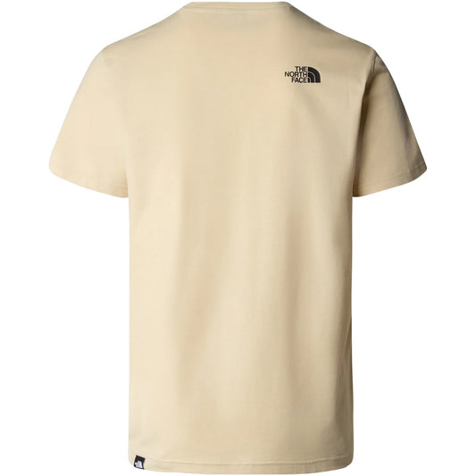 T-shirt pour hommes The North Face - M S/S Simple Dome Tee - Beige