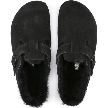 Sandali Unisex Birkenstock - Boston Shearling - Nero