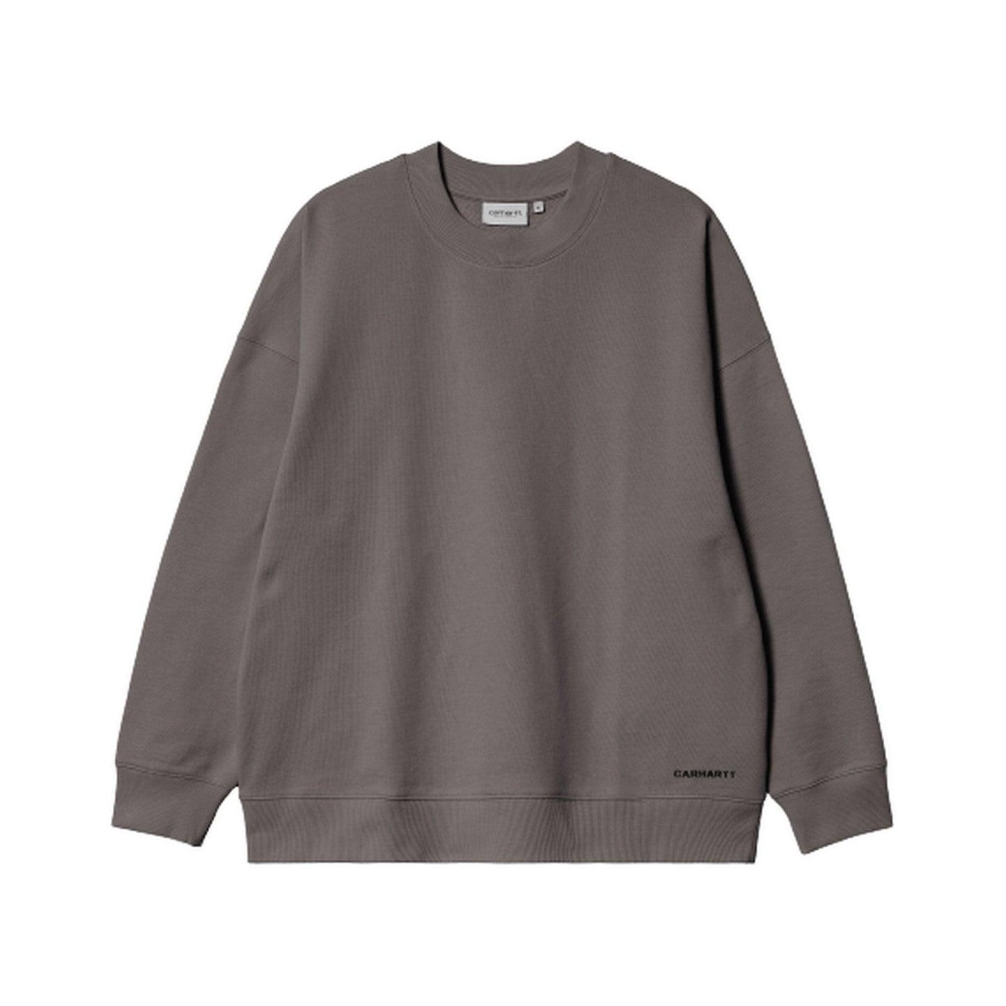 Felpe senza cappuccio Uomo Carhartt Wip - Link Script Sweat - Grigio