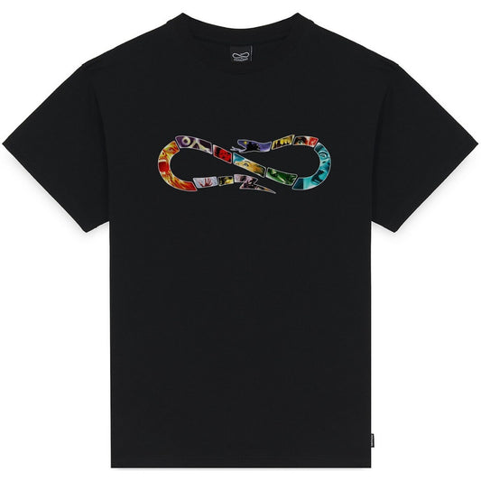 T-shirt męski Propaganda – T-shirt z logo S/M Vhs – czarny