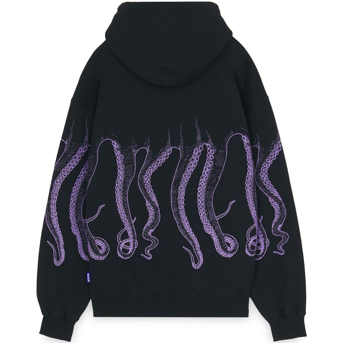 Felpe con cappuccio Uomo Octopus - Octopus Outline Hoodie - Nero