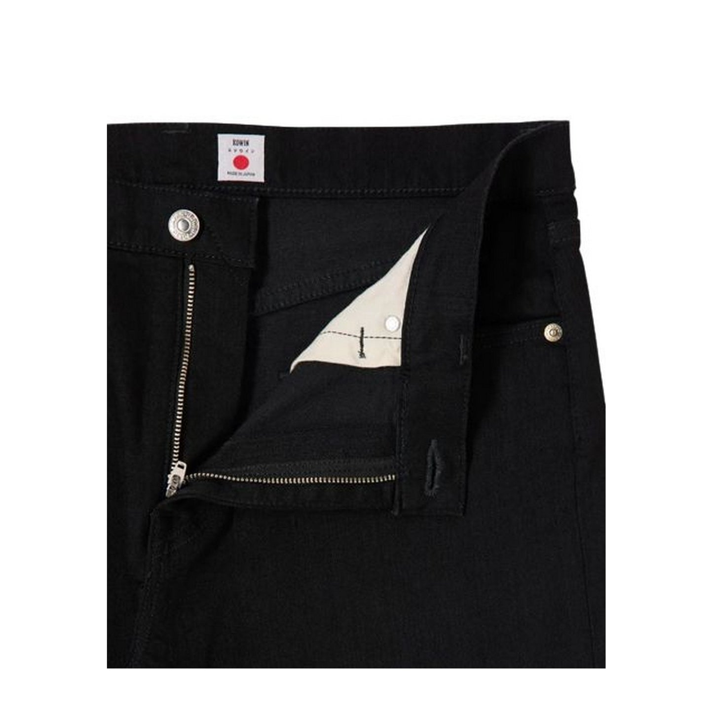 Vaqueros de hombre Edwin - Slim Tapered - Negro