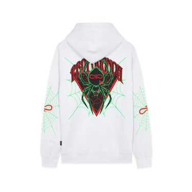 Propaganda Herren Kapuzenpullover – Triangle Web Sweatshirt – Weiß