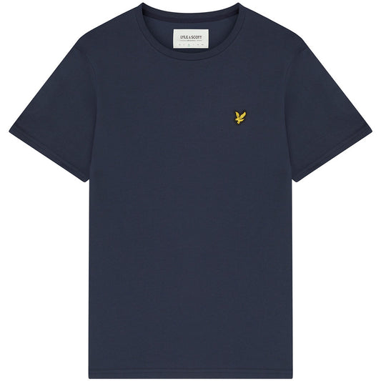 Lyle & Scott Herren T-Shirt – Schlichtes T-Shirt – Blau