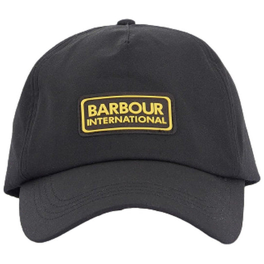 Barbour International Casquettes de baseball pour hommes - Casquette de sport en coton ciré Legacy - Noir