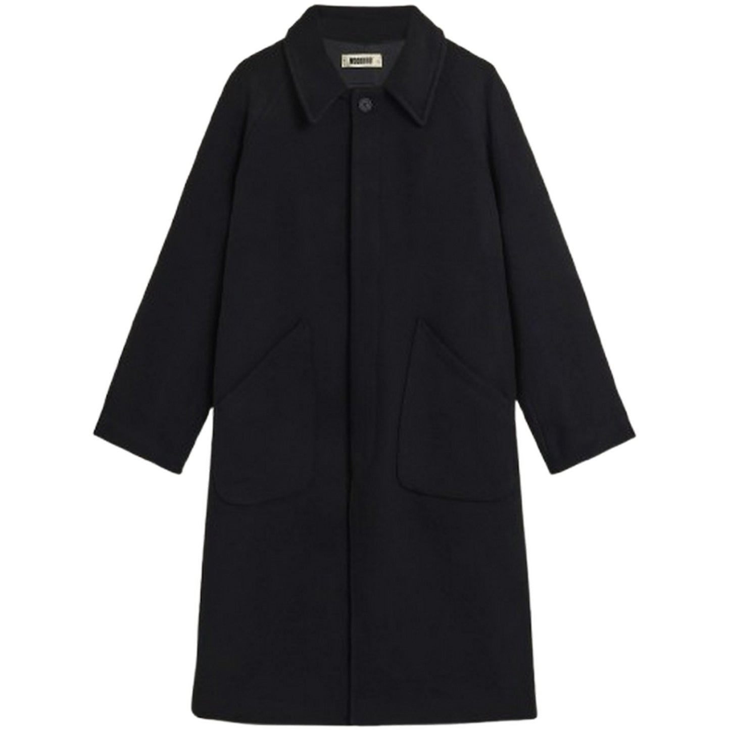 Cappotti Uomo Woodbird - Wbbergt Wool Coat - Nero
