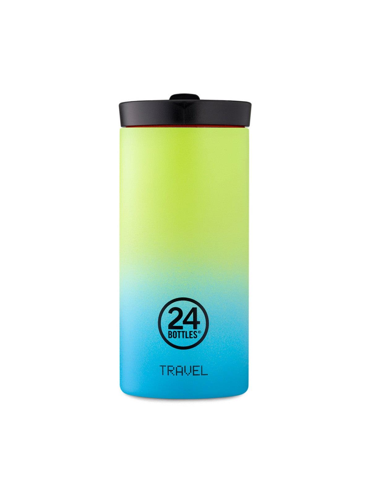 Thermoskanne für Getränke, Unisex, 24 Flaschen – Travel Tumbler 600 Titan – Reise-Sportdeckel – Mehrfarbig