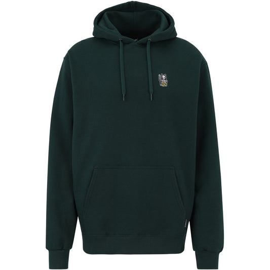 Męskie bluzy z kapturem Iriedaily – Bluza z kapturem Bone Cat – Zielona