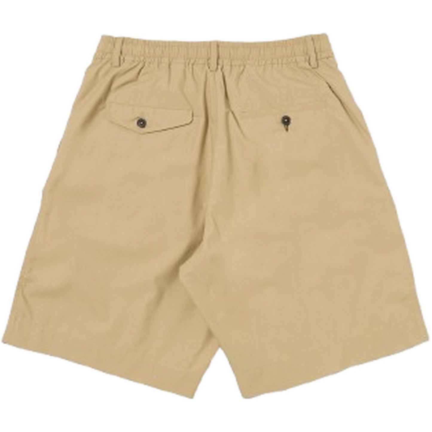 Universal Works Herren-Shorts – Plissee-Trainingsshorts – Beige