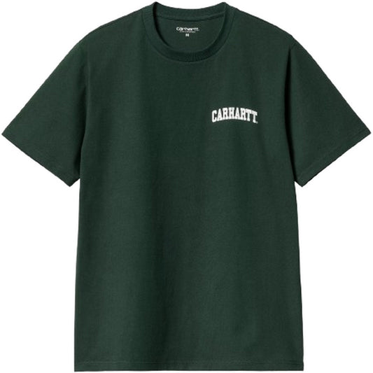 T-shirt Unisex Carhartt Wip - S/S University Script T-Shirt - Verde