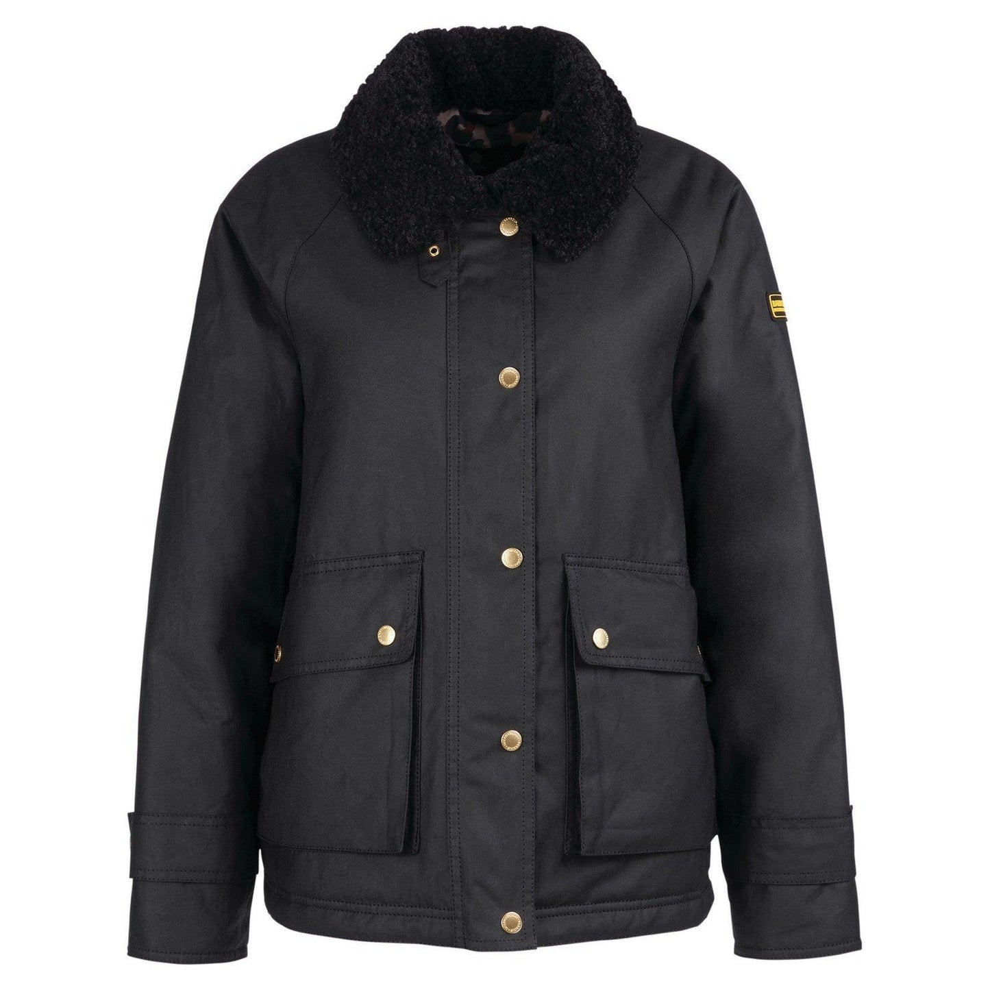Giubbini Donna Barbour International - Aprila Wax - Nero