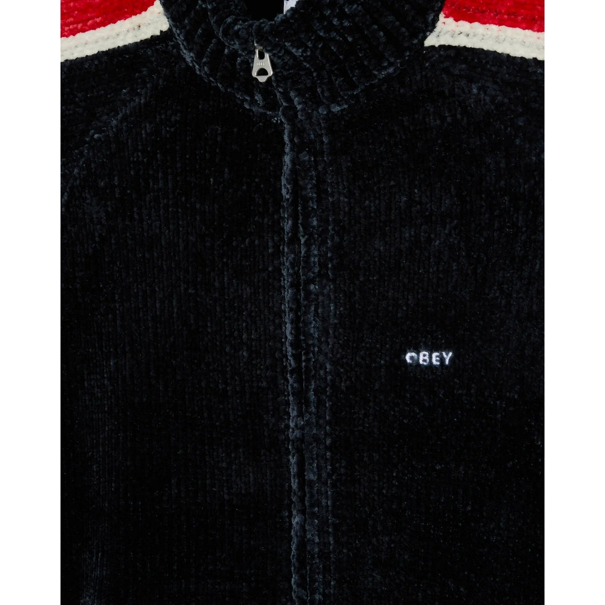 Maglie Uomo Obey - Obey Varen Zip Up Sweater - Blu