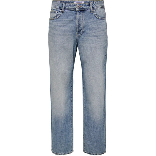 Only & Sons Jeans pour hommes - Onsfade Loose Mb 6781 Tai Dnm Noos - Bleu
