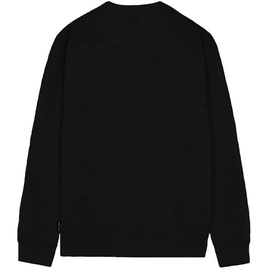 Propaganda Sweats à capuche pour hommes - Logo brodé à col rond - Noir