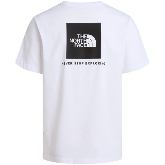 T-shirt Uomo The North Face - M Evolution Box Nse Regular Short Sleeve - Bianco