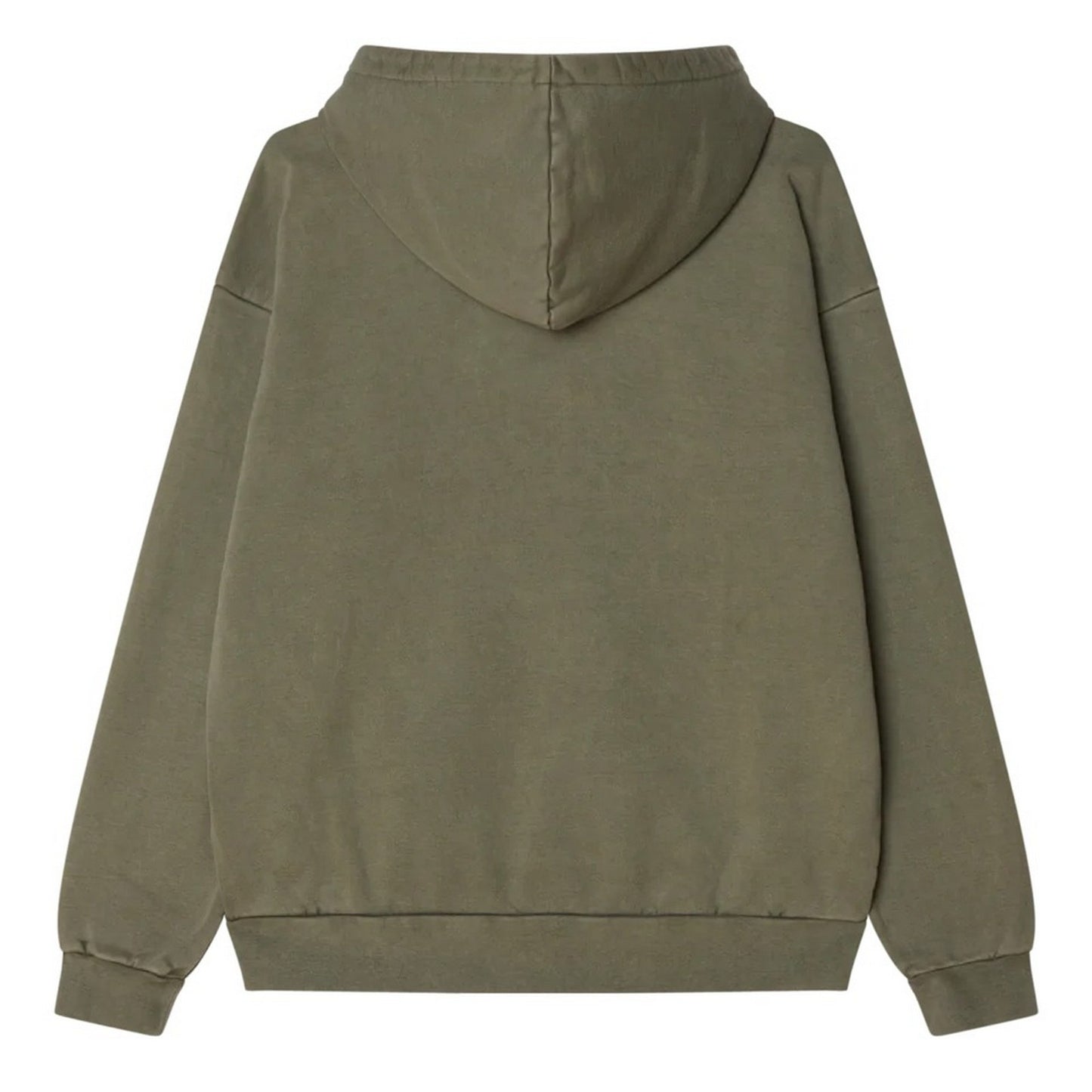 Felpe con cappuccio Uomo Obey - Lowercase Pigment Hood Fleece - Verde