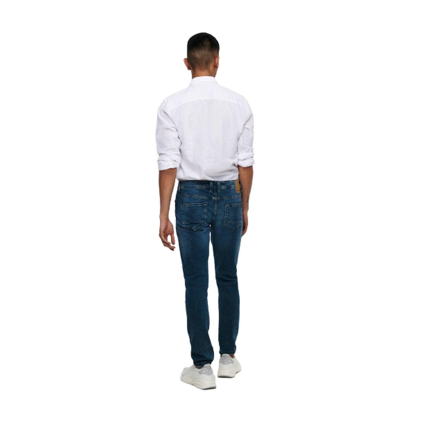 Camicie casual Uomo Only & Sons - Onscaiden Life Ls Solid Linen Shirt Noos - Bianco