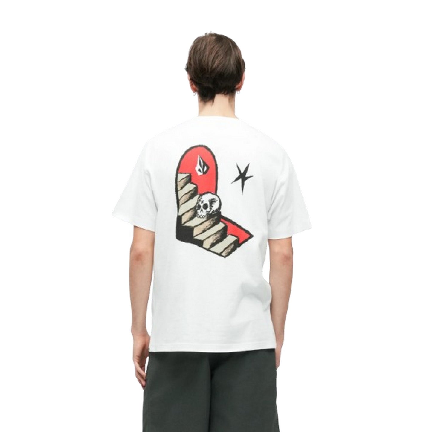 T-shirt Uomo Volcom - Fa Seth Conboy Lse Sst - Bianco
