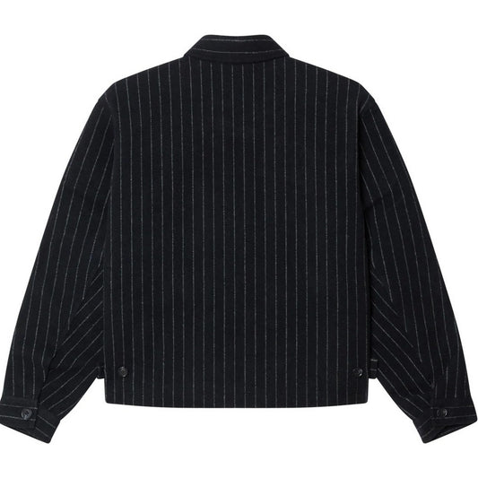 Obey Men's Jackets - Obey Vernon Zip Jacket - Blue