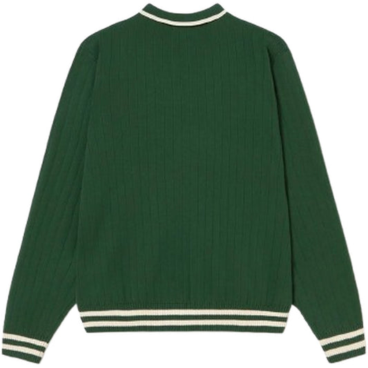 Polo a manica lunga Uomo Kaotico - Sweater Polo Kaotiko - Verde