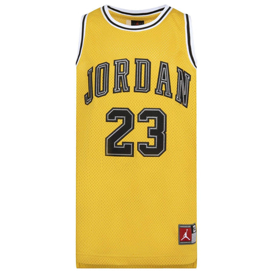 Débardeurs Jordan unisexe pour garçons - Maillot Jordan 23 Gym pour enfant - Jaune