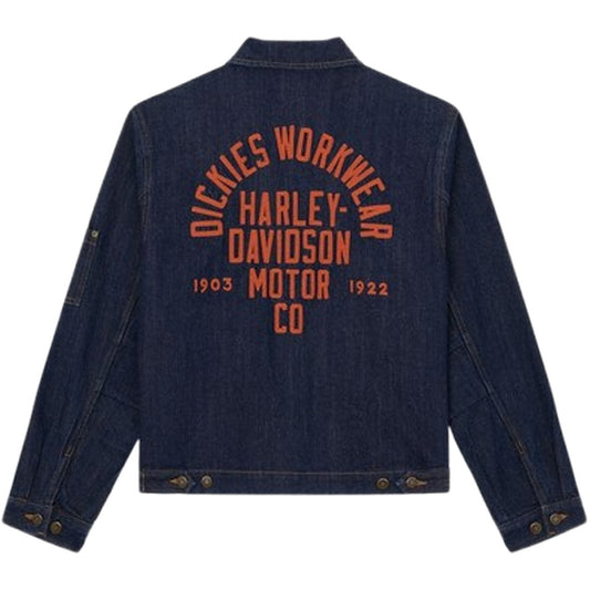 Giacche Uomo Dickies - M Dickies X Hd Denim Jkt - Blu