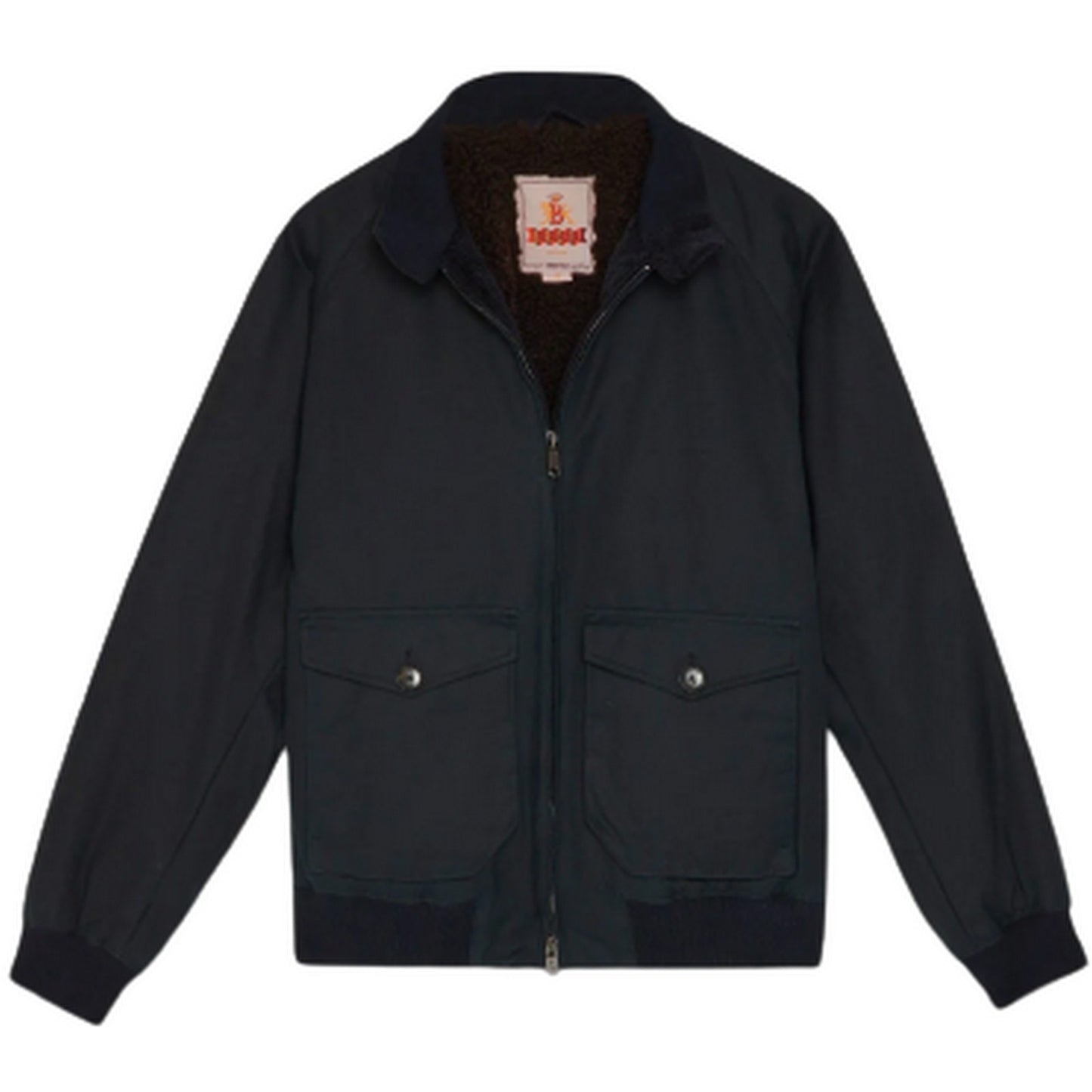Baracuta Vestes pour hommes - Coton ciré G9 Af Pocket - Bleu