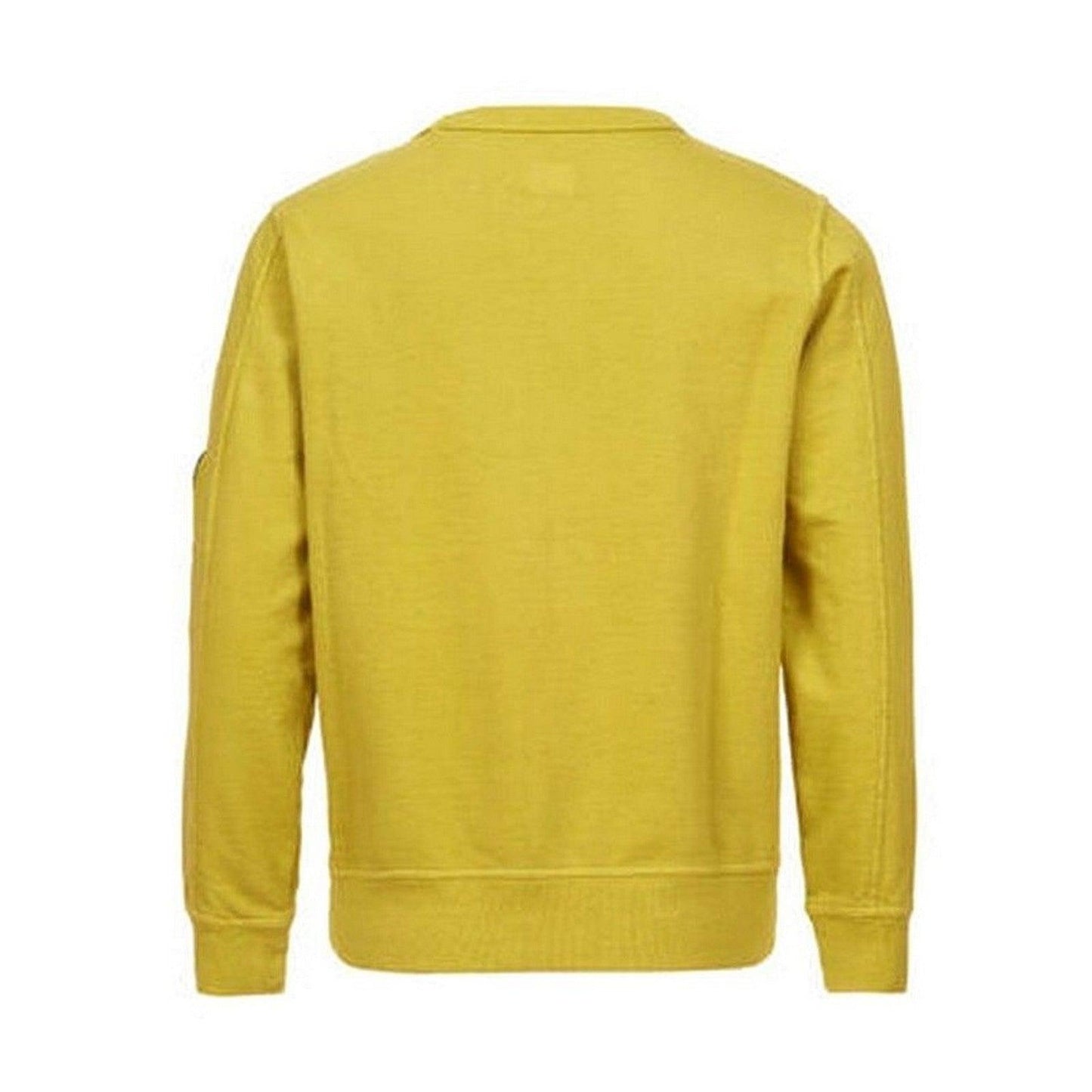 Felpe senza cappuccio Ragazzo C.P. Company - Bambino Sweatshirt Crew Neck - Senape