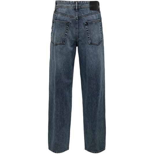 Vaqueros de hombre Only & Sons - Onsfade Loose Bblk 2333 Tai Dnm Noos - Azul