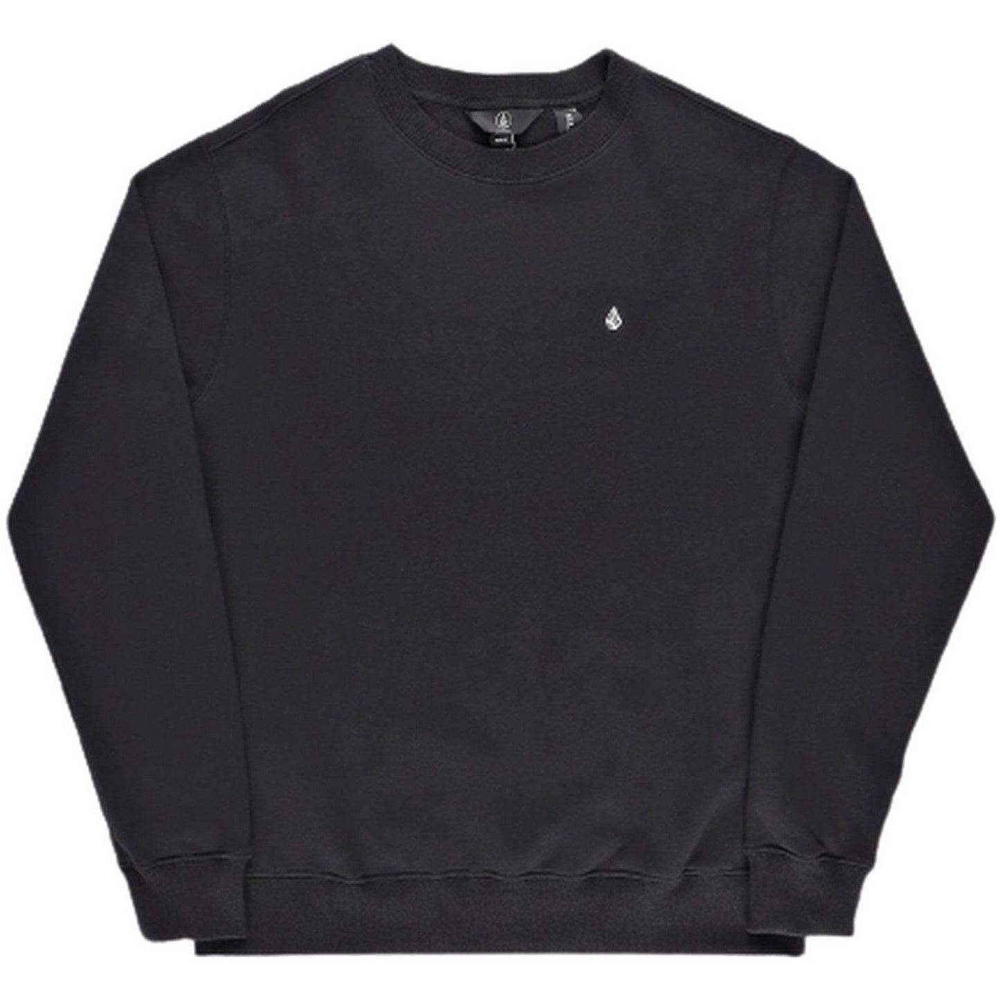 Sweats à capuche Volcom pour hommes - Single Stone Crew - Noir