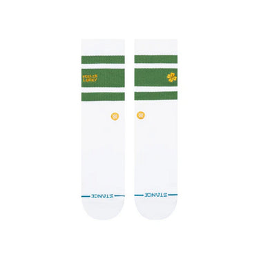 Chaussettes unisexe Stance - Feelin Lucky Crew - Gris