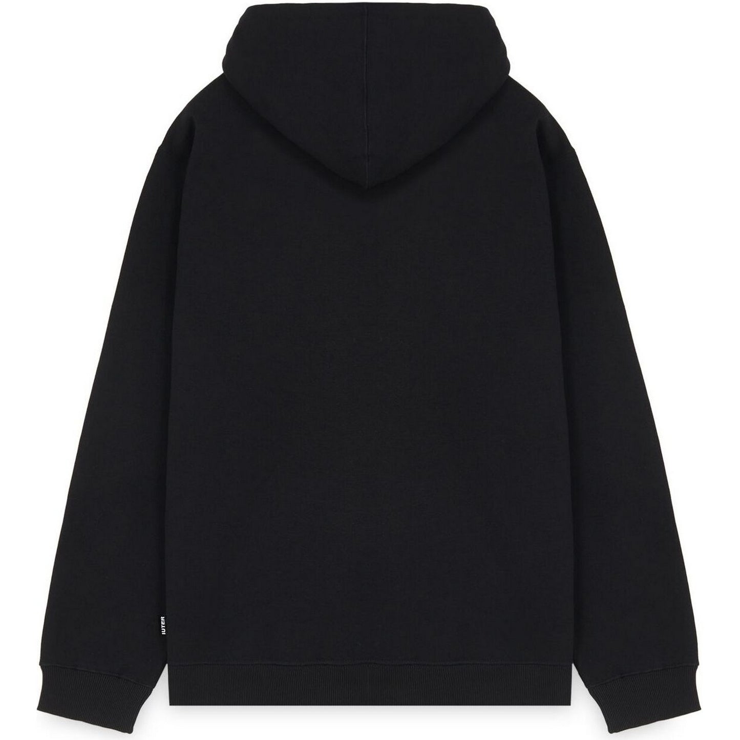 Sudaderas con capucha Iuter para hombre - Sudadera con capucha con logo de corazón - Negro