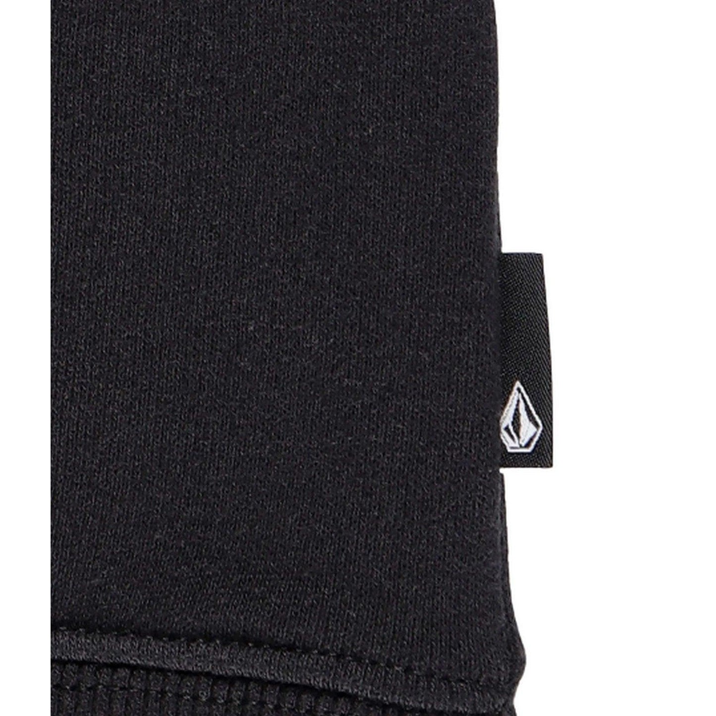Sweats à capuche Volcom pour hommes - Single Stone Crew - Noir