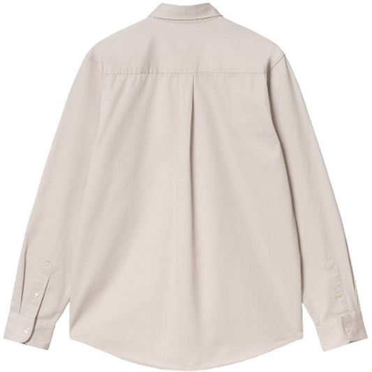 Carhartt Wip Chemises décontractées pour hommes - L/S Madison Shirt - Gris