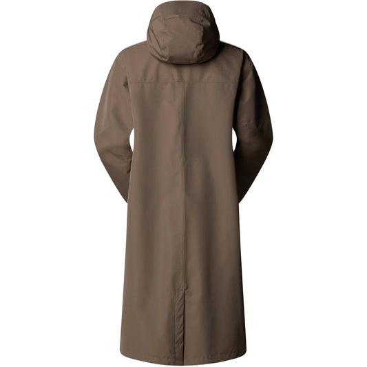 The North Face Women's Jackets - W Nukabira Rain Shell Parka - Brown