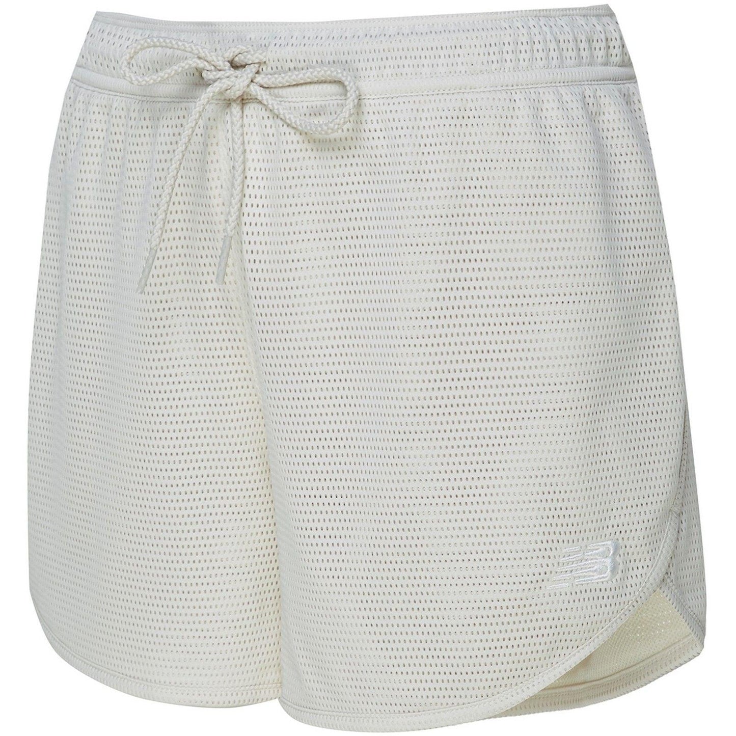 New Balance Women's Shorts - NB Athletics Mesh Short - White