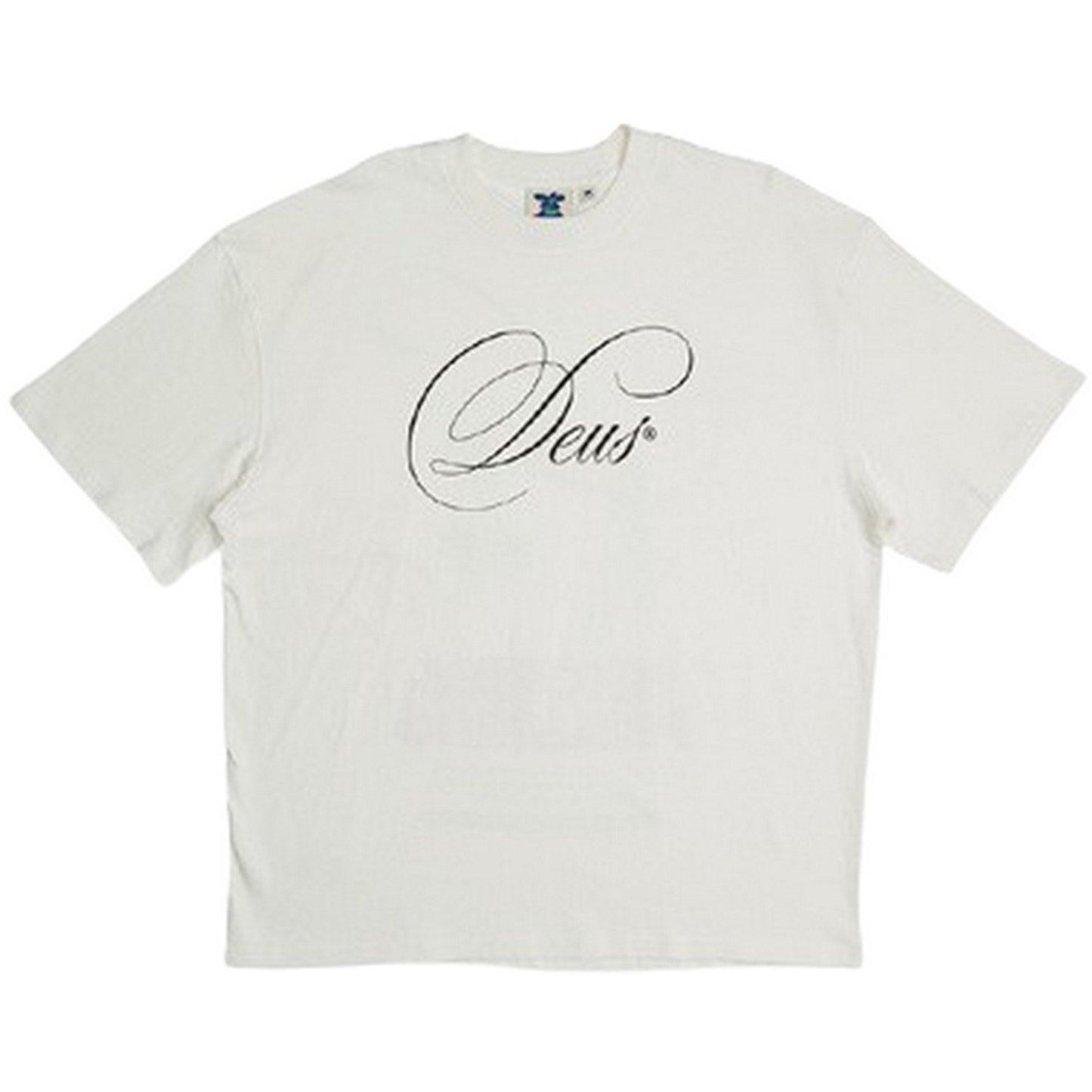 T-shirt Uomo Deus Ex Machina - Caution Tee - Bianco